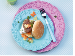 Kalbfleisch Hamburger